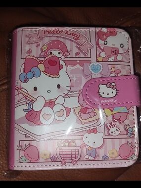 Hello Kitty Pink A9 Soft Cover Binder Notebook Journal With Paper